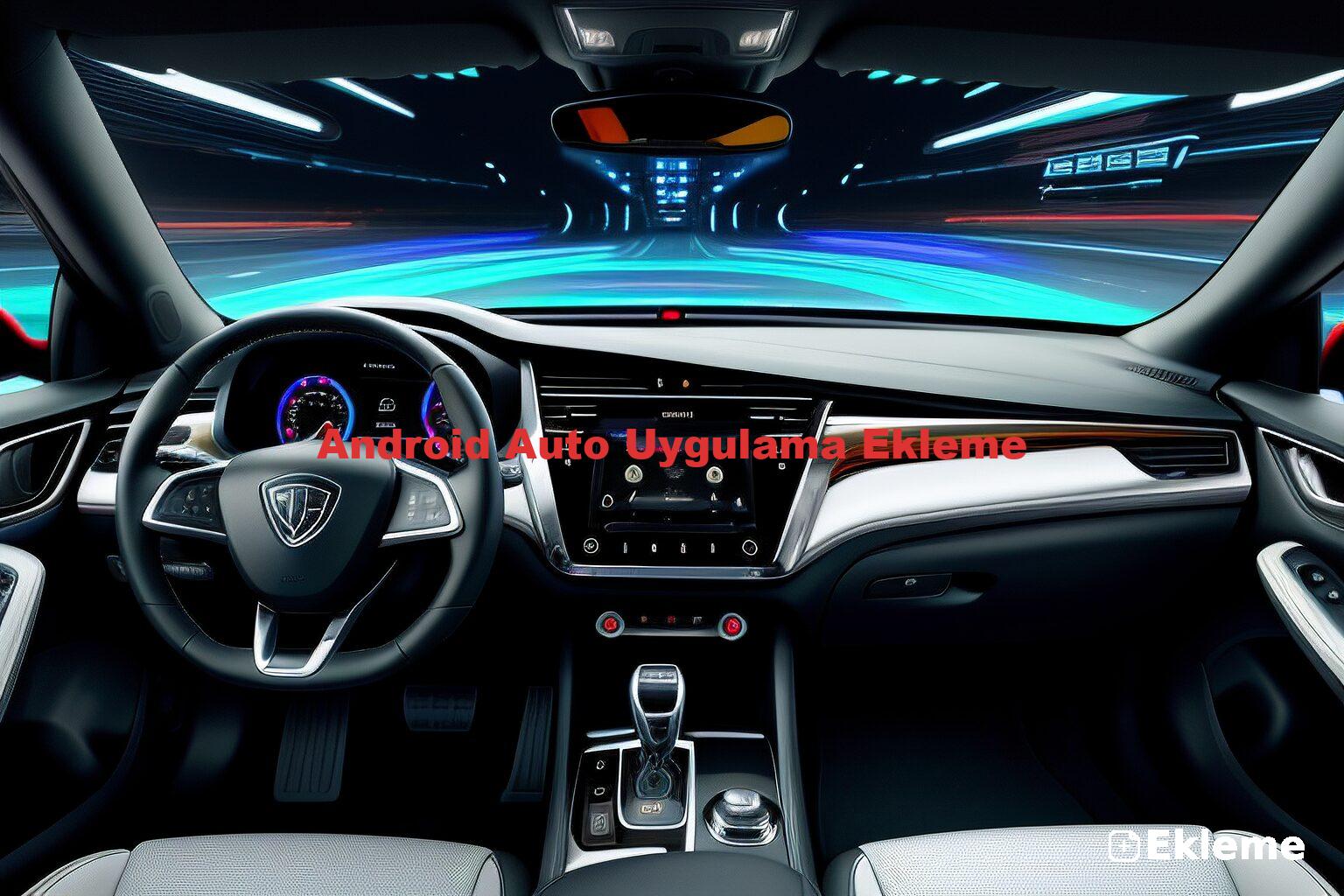 Android Auto Uygulama Ekleme