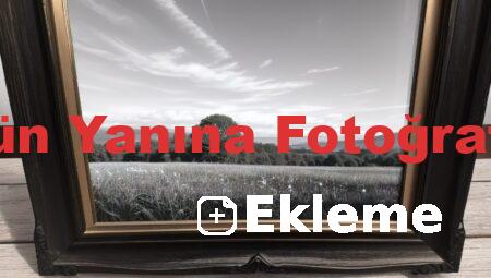 Atatürk’ün Yanına Fotoğraf Ekleme