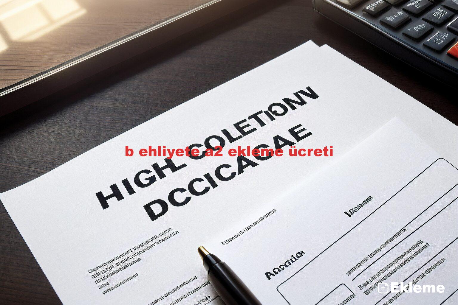 b ehliyete a2 ekleme ücreti