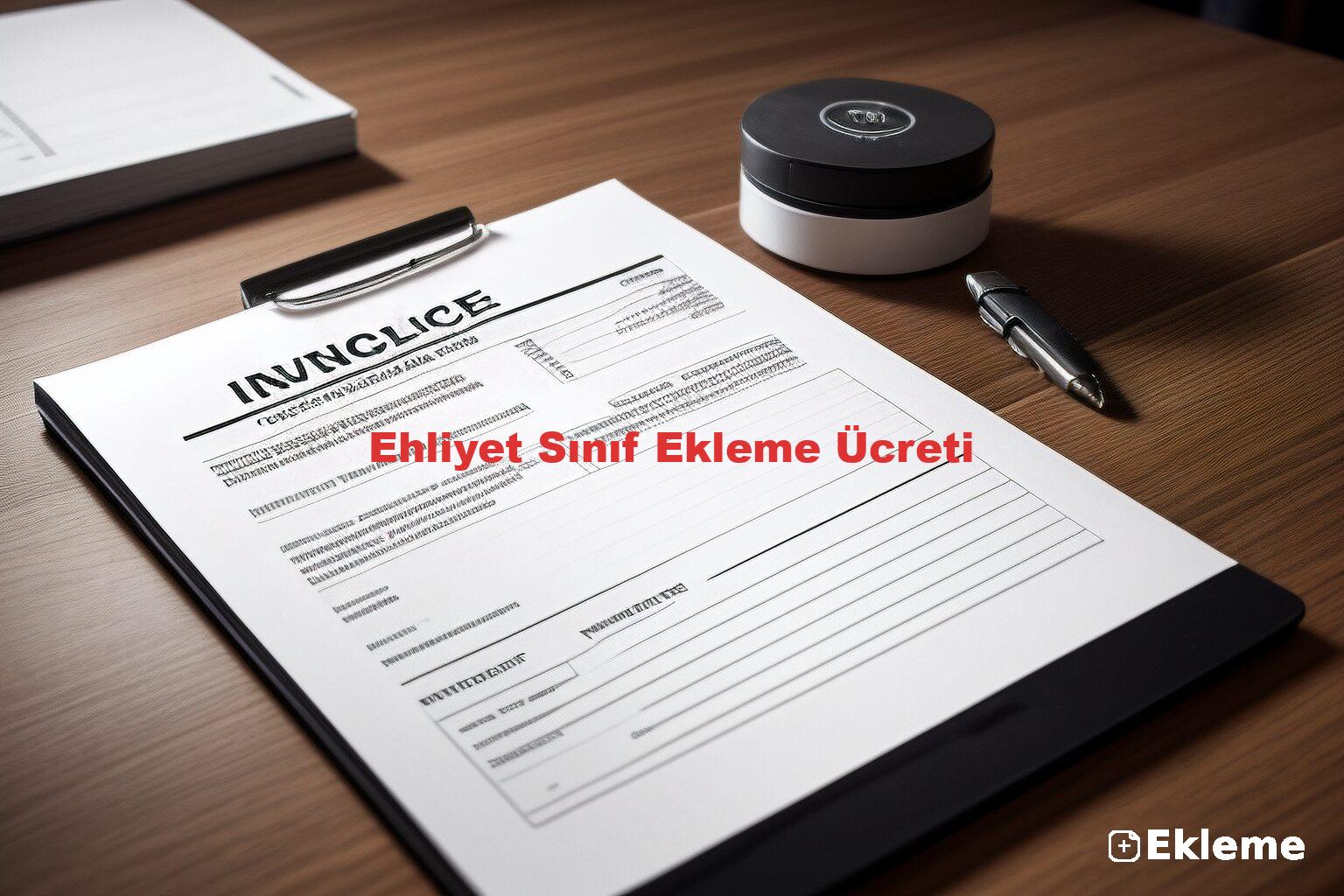 Ehliyet Sınıf Ekleme Ücreti