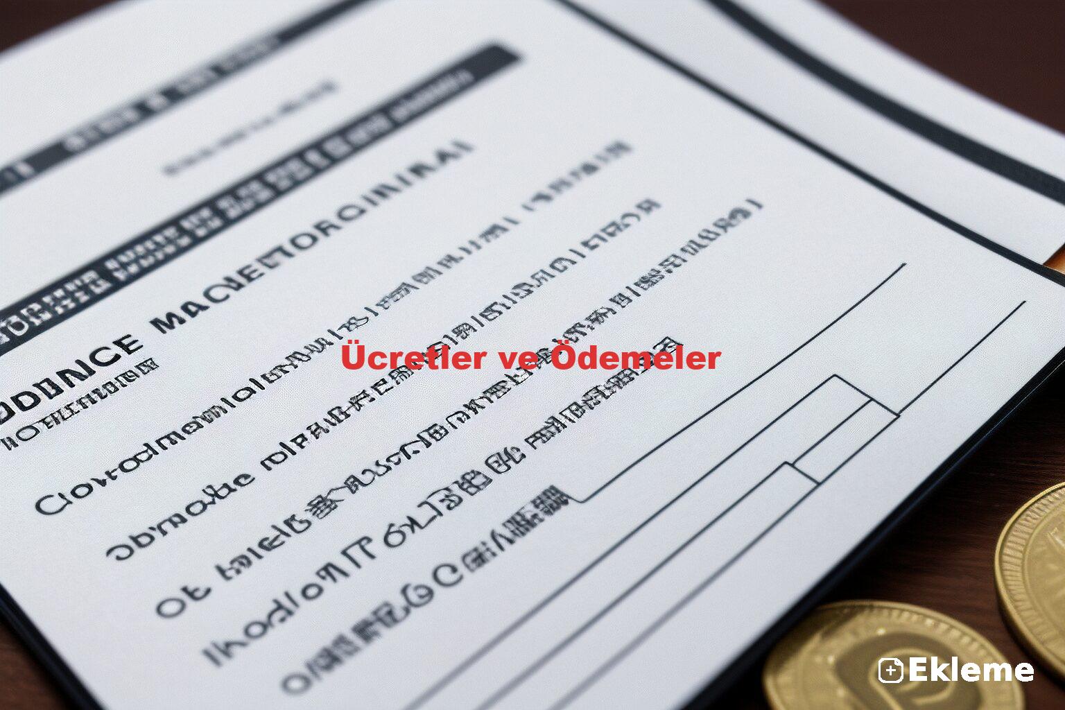 Ücretler ve Ödemeler