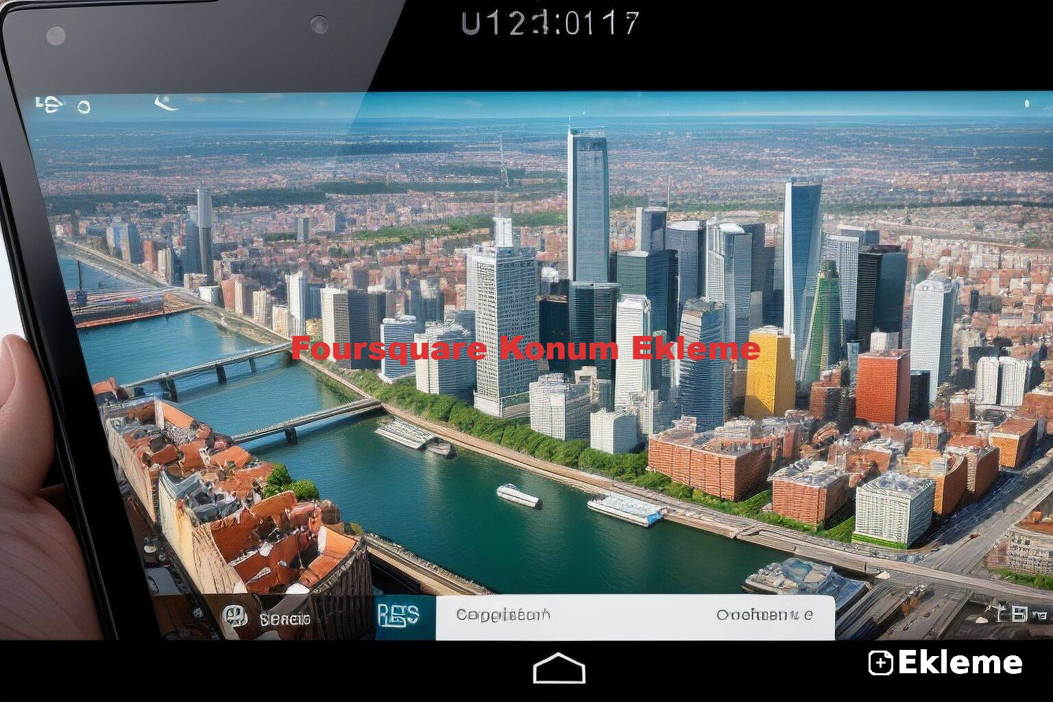 Foursquare Konum Ekleme