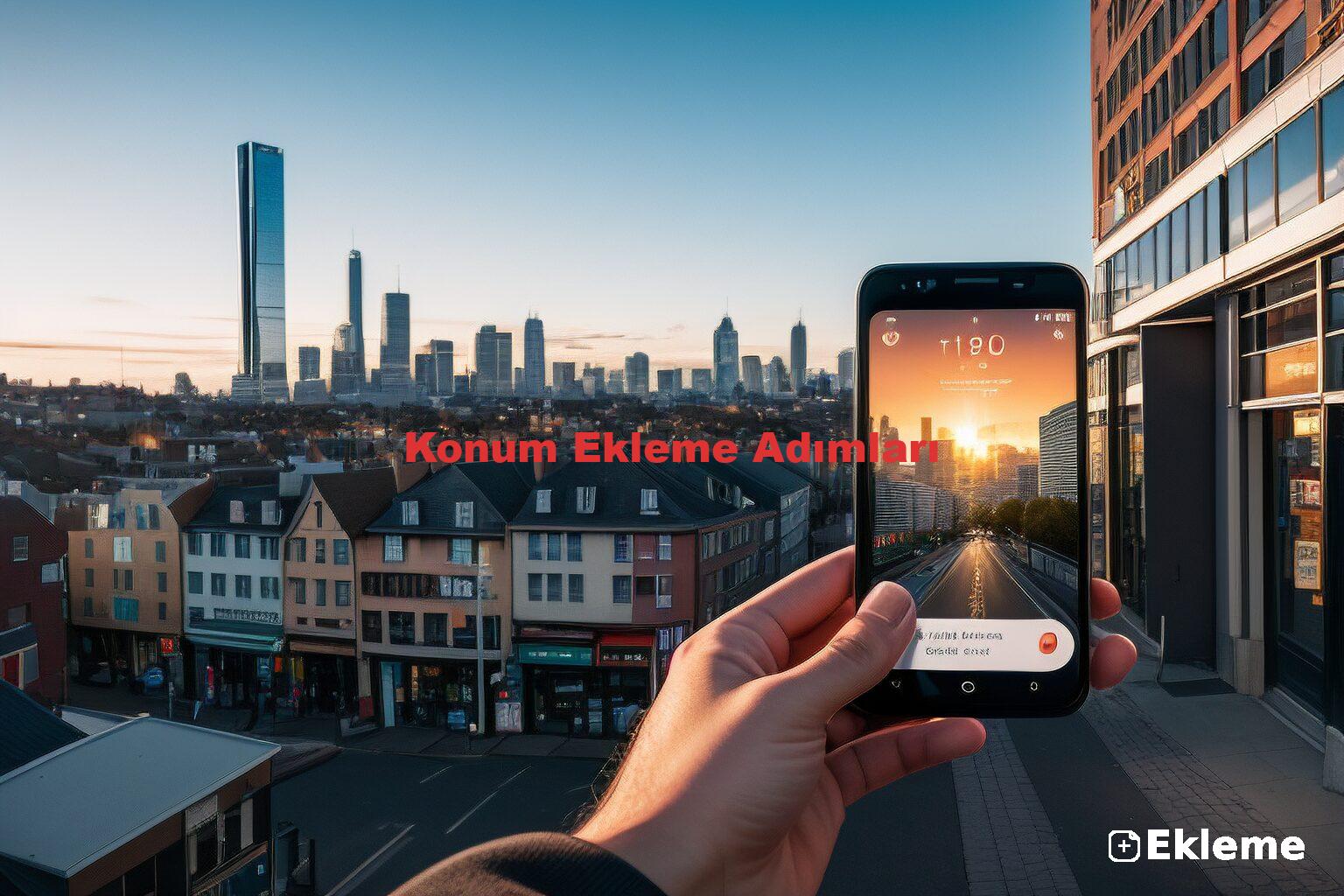 Konum Ekleme Adımları