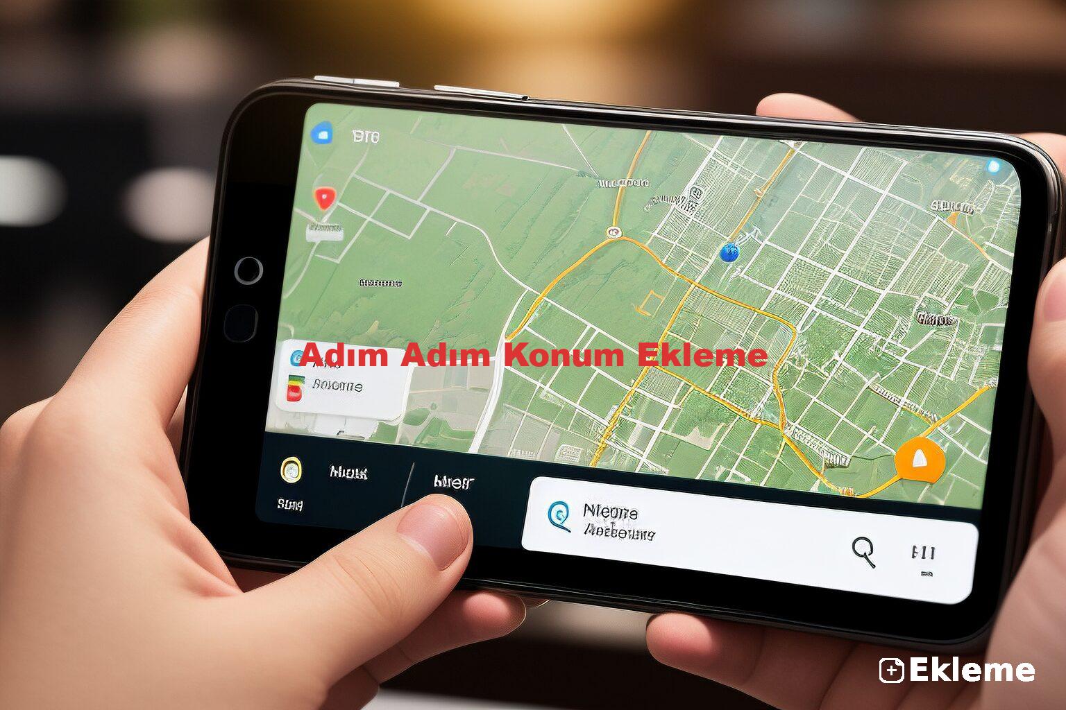 Adım Adım Konum Ekleme