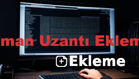 İdman Uzantı Ekleme