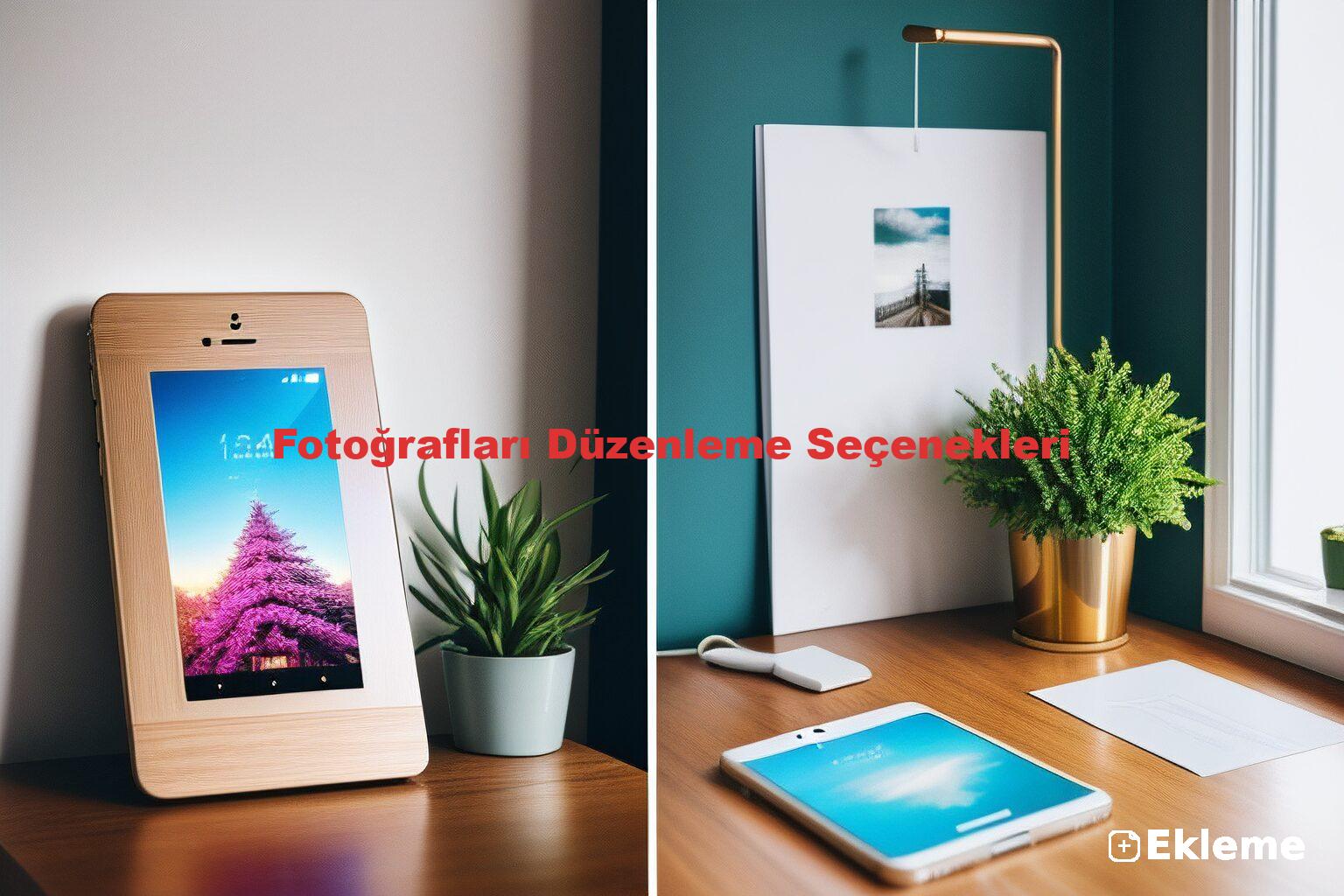Fotoğrafları Düzenleme Seçenekleri