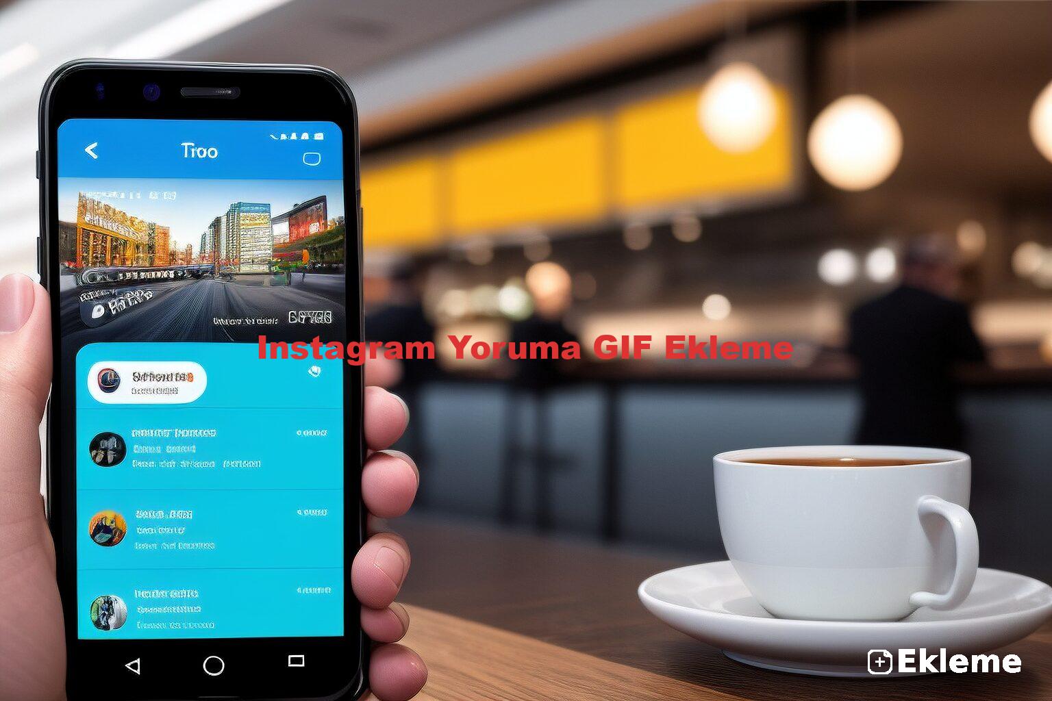 Instagram Yoruma GIF Ekleme