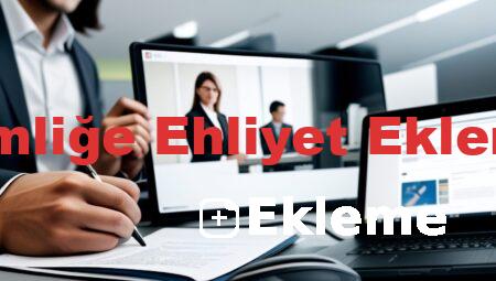 Kimliğe Ehliyet Ekleme