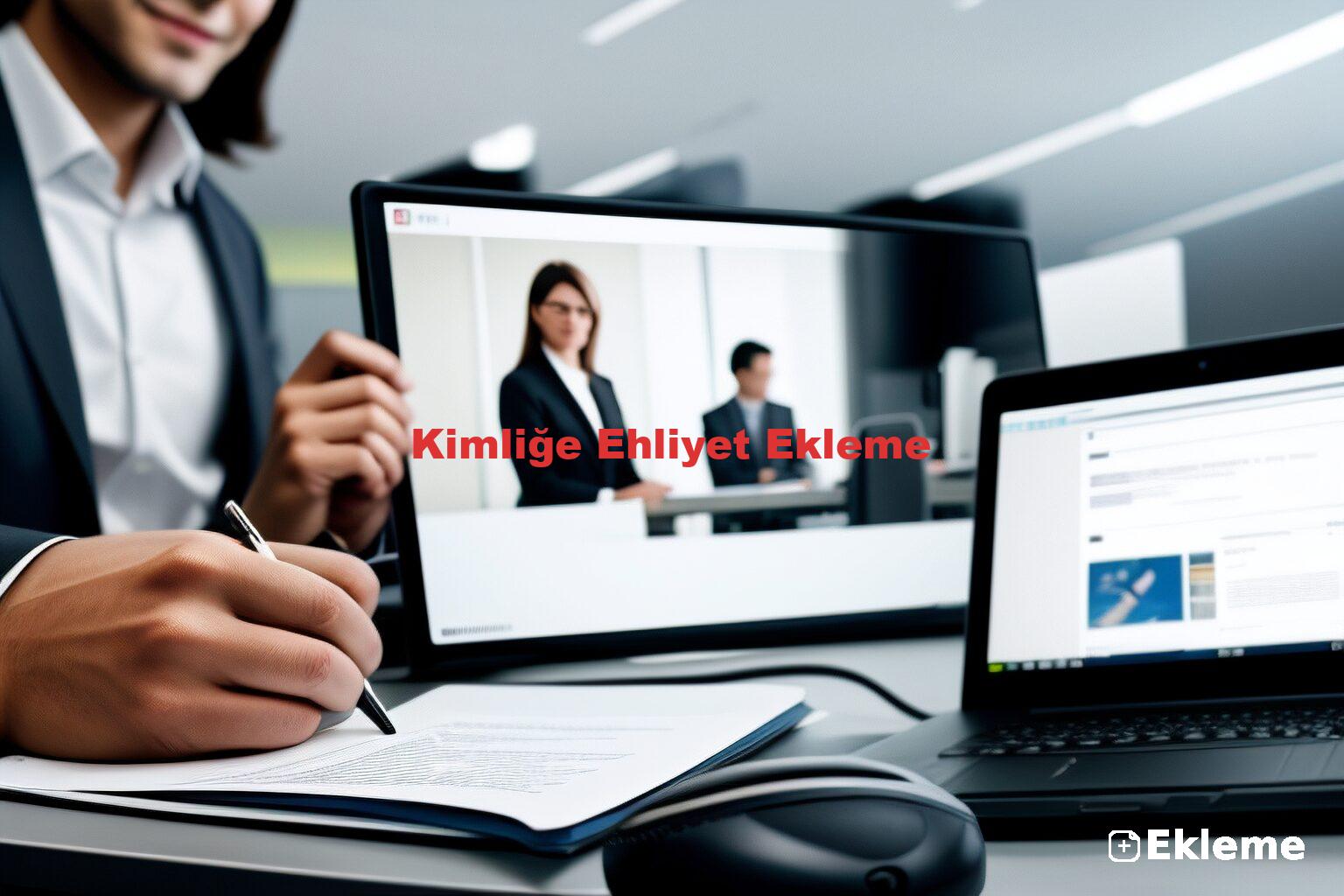 Kimliğe Ehliyet Ekleme