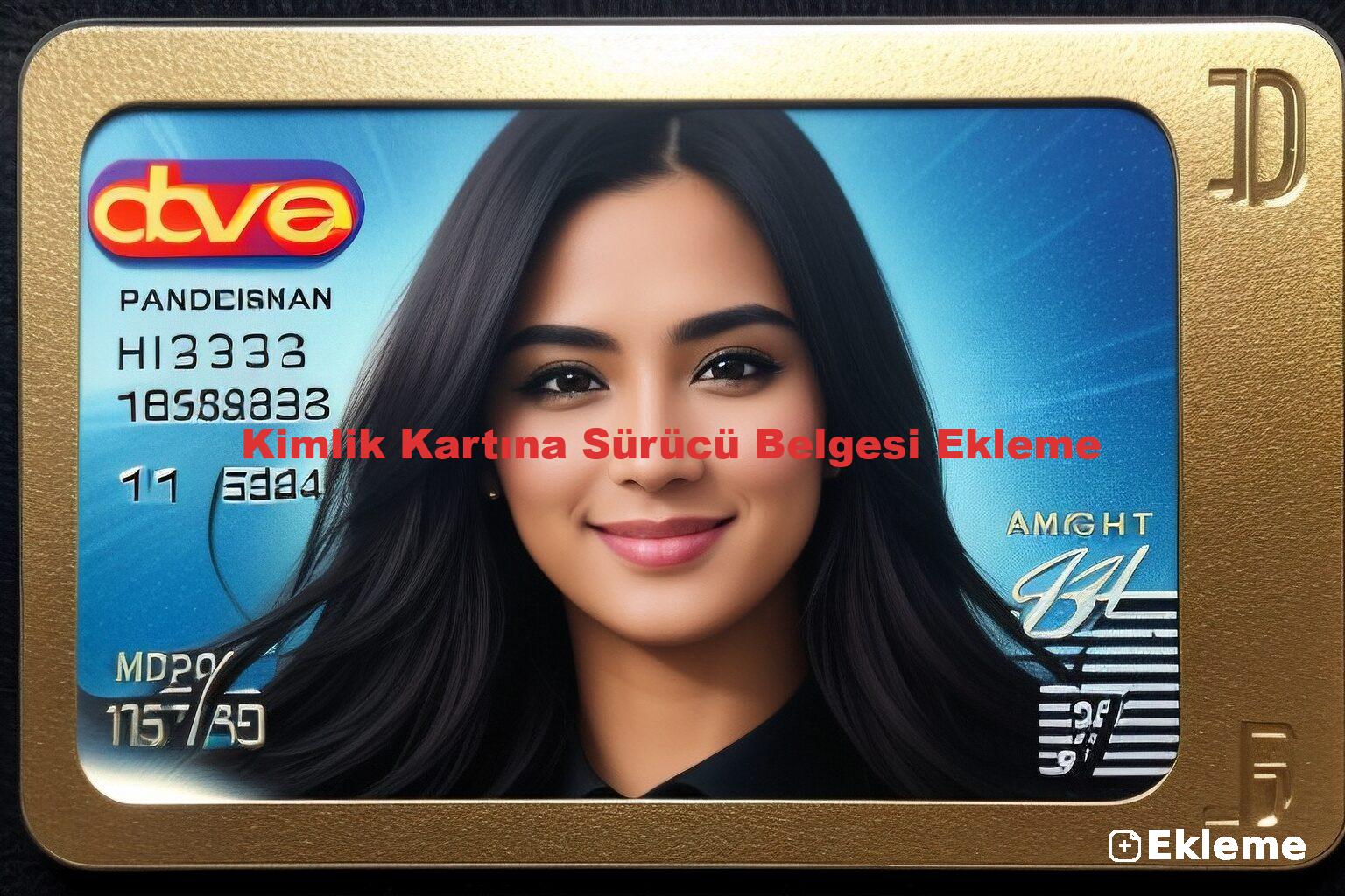 Kimlik Kartına Sürücü Belgesi Ekleme