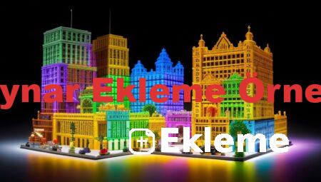Oynar Ekleme Örnek