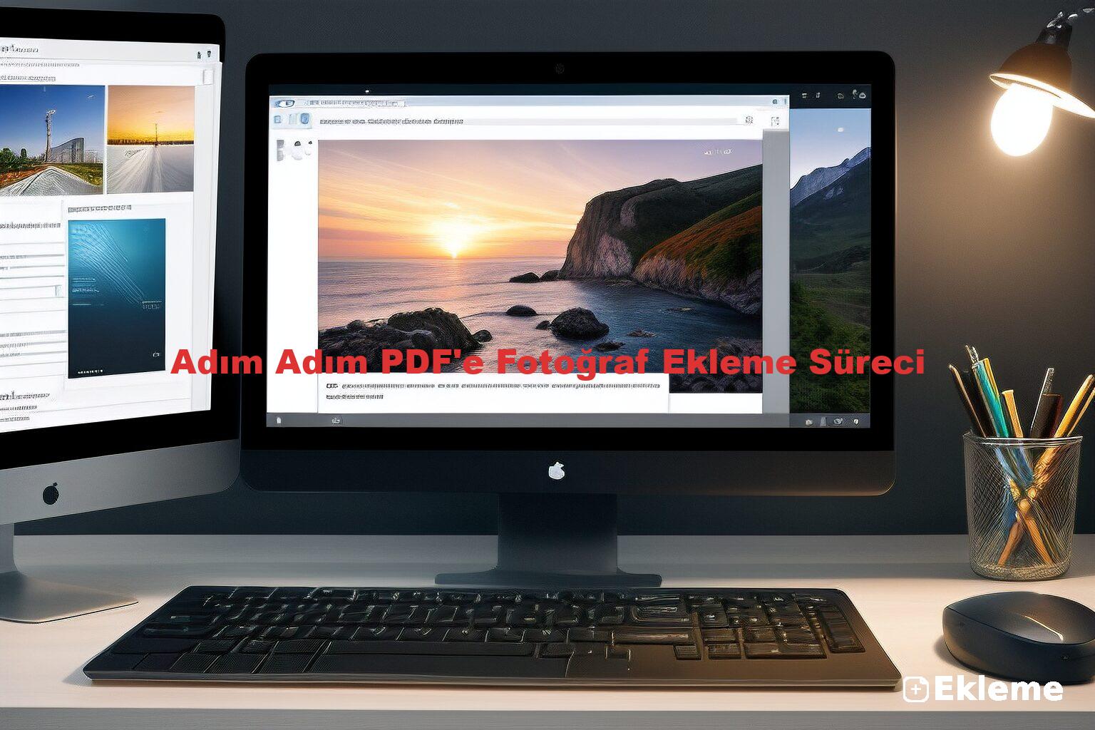 Adım Adım PDF'e Fotoğraf Ekleme Süreci