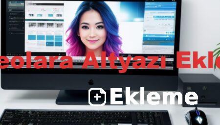 Videolara Altyazı Ekleme
