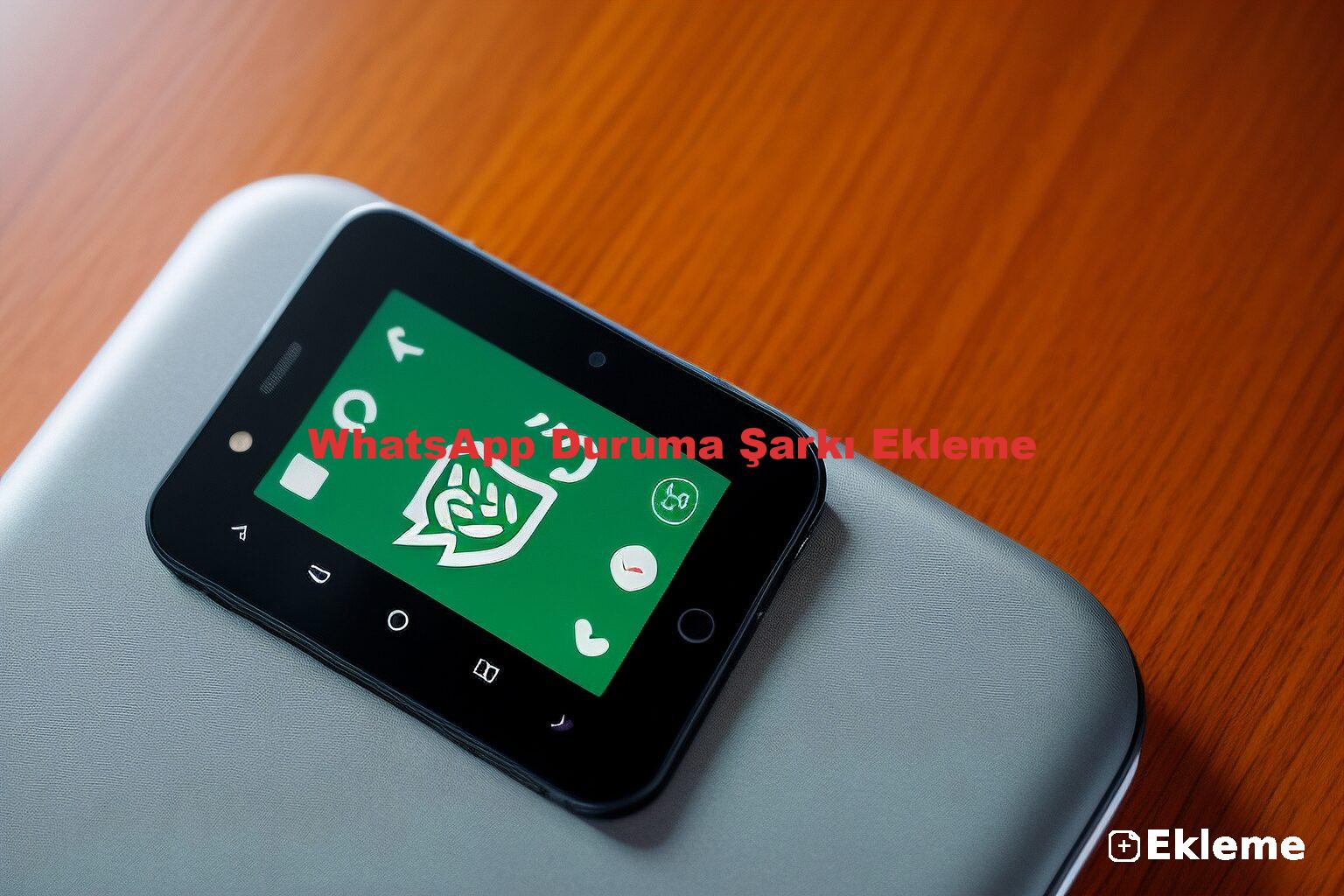 WhatsApp Duruma Şarkı Ekleme