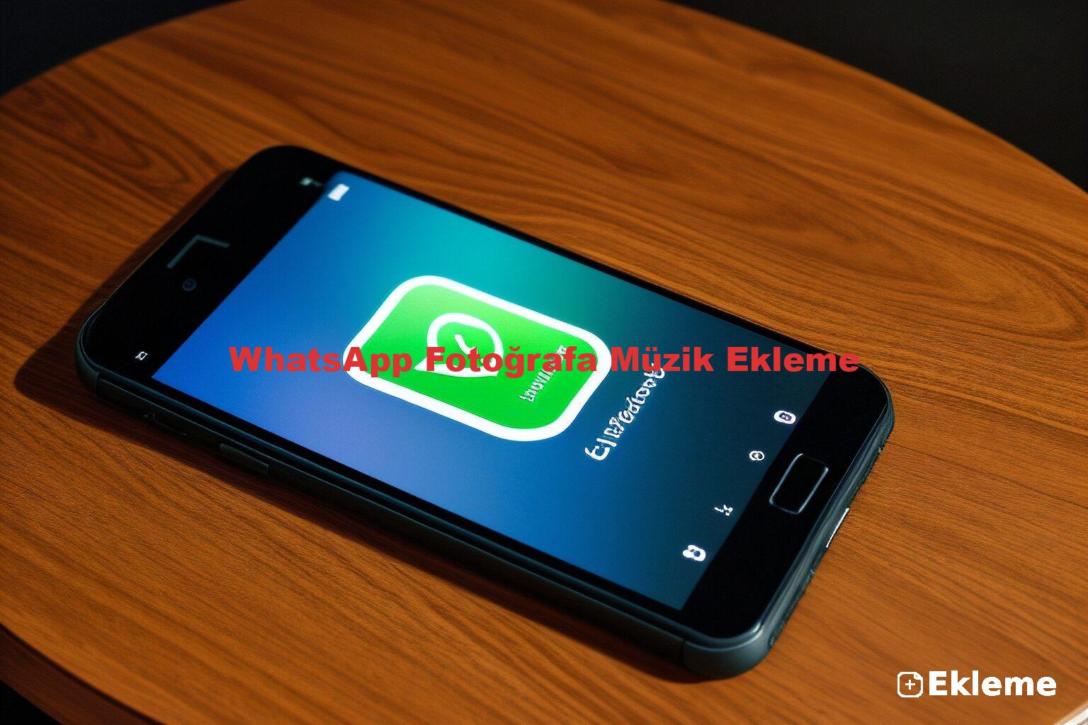 WhatsApp Fotoğrafa Müzik Ekleme