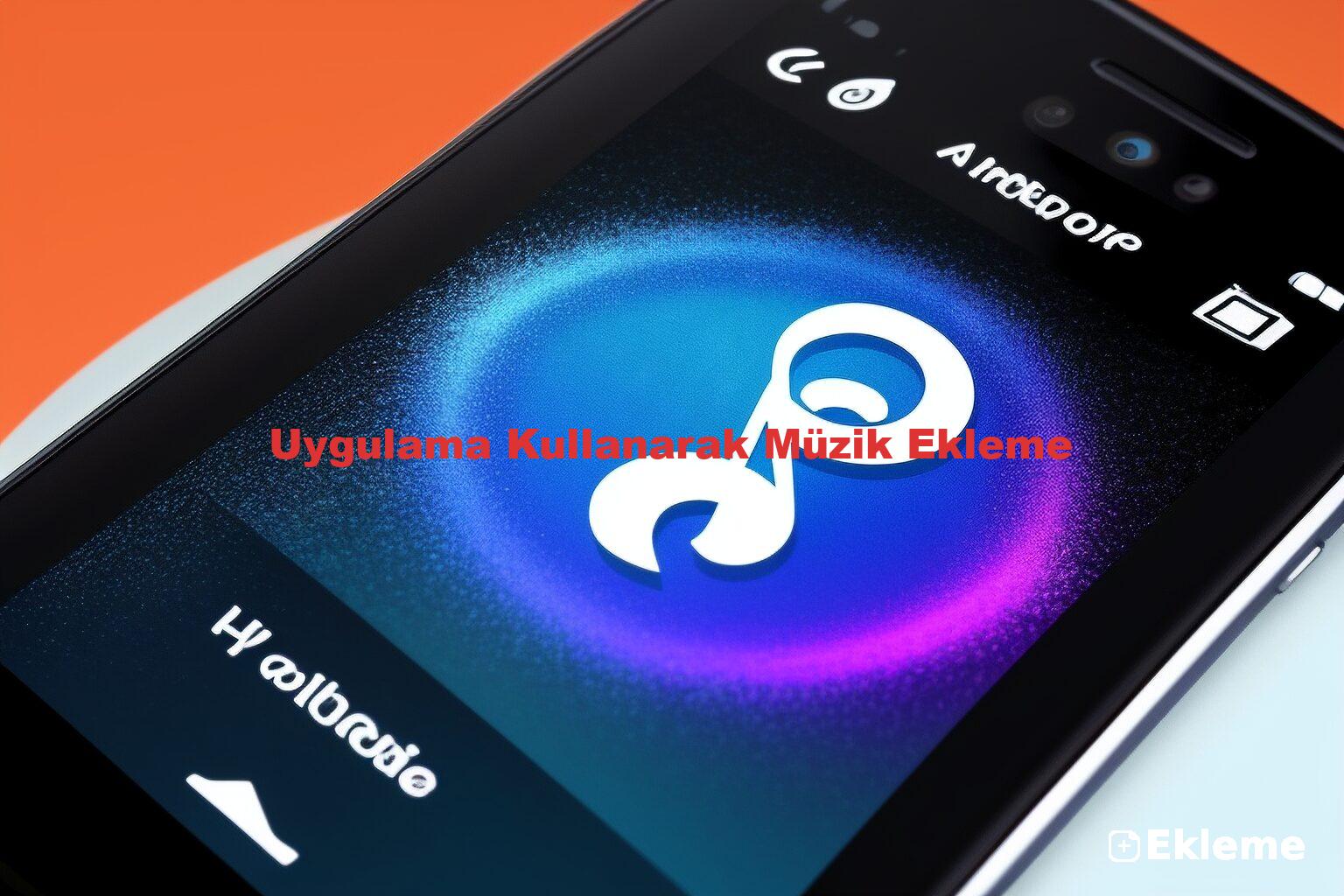 Uygulama Kullanarak Müzik Ekleme