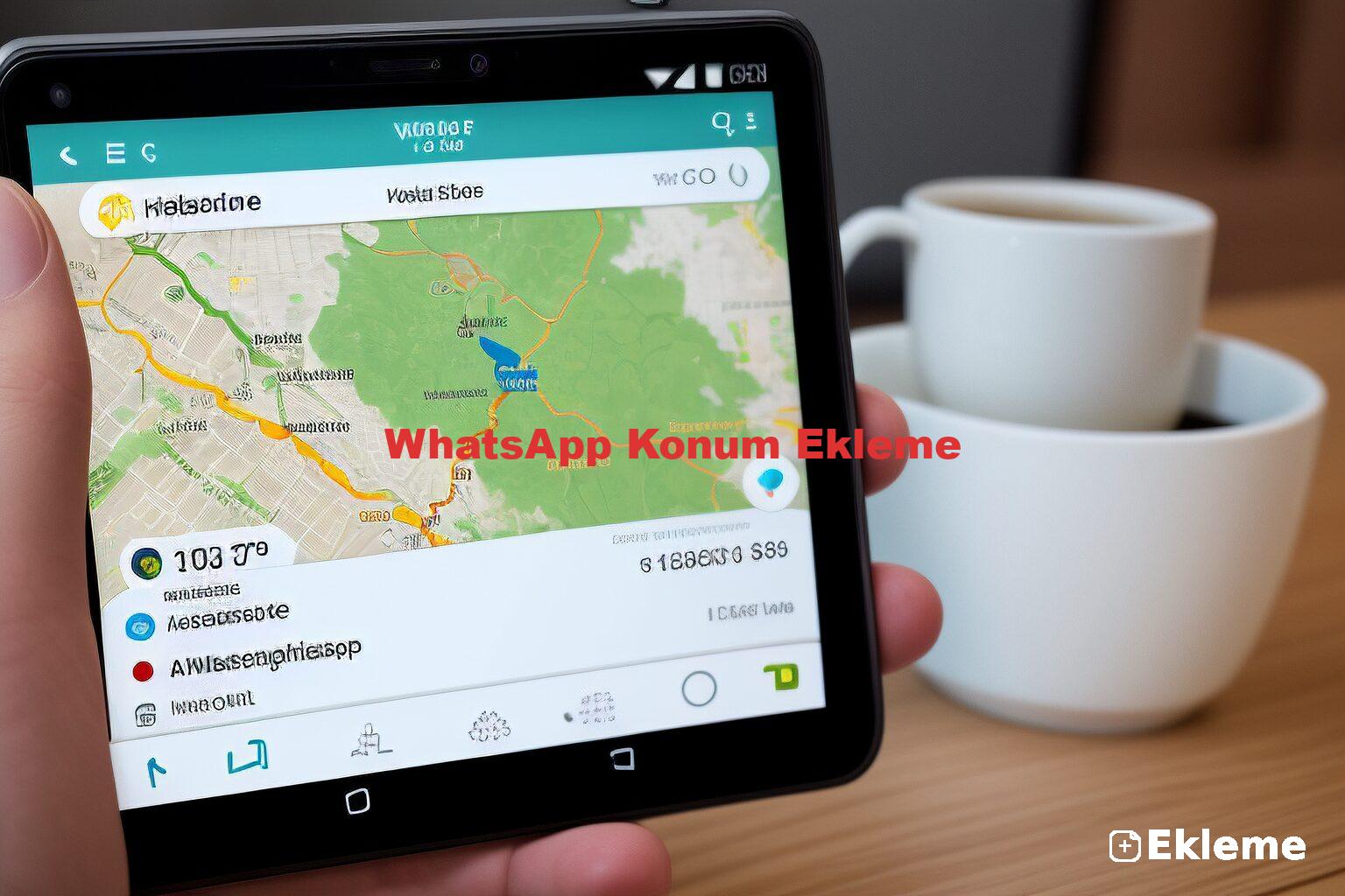 WhatsApp Konum Ekleme