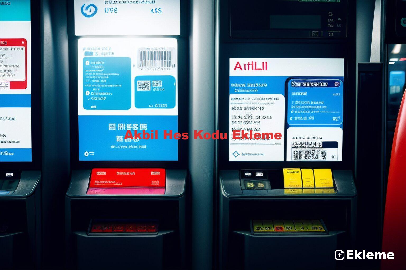 Akbil Hes Kodu Ekleme