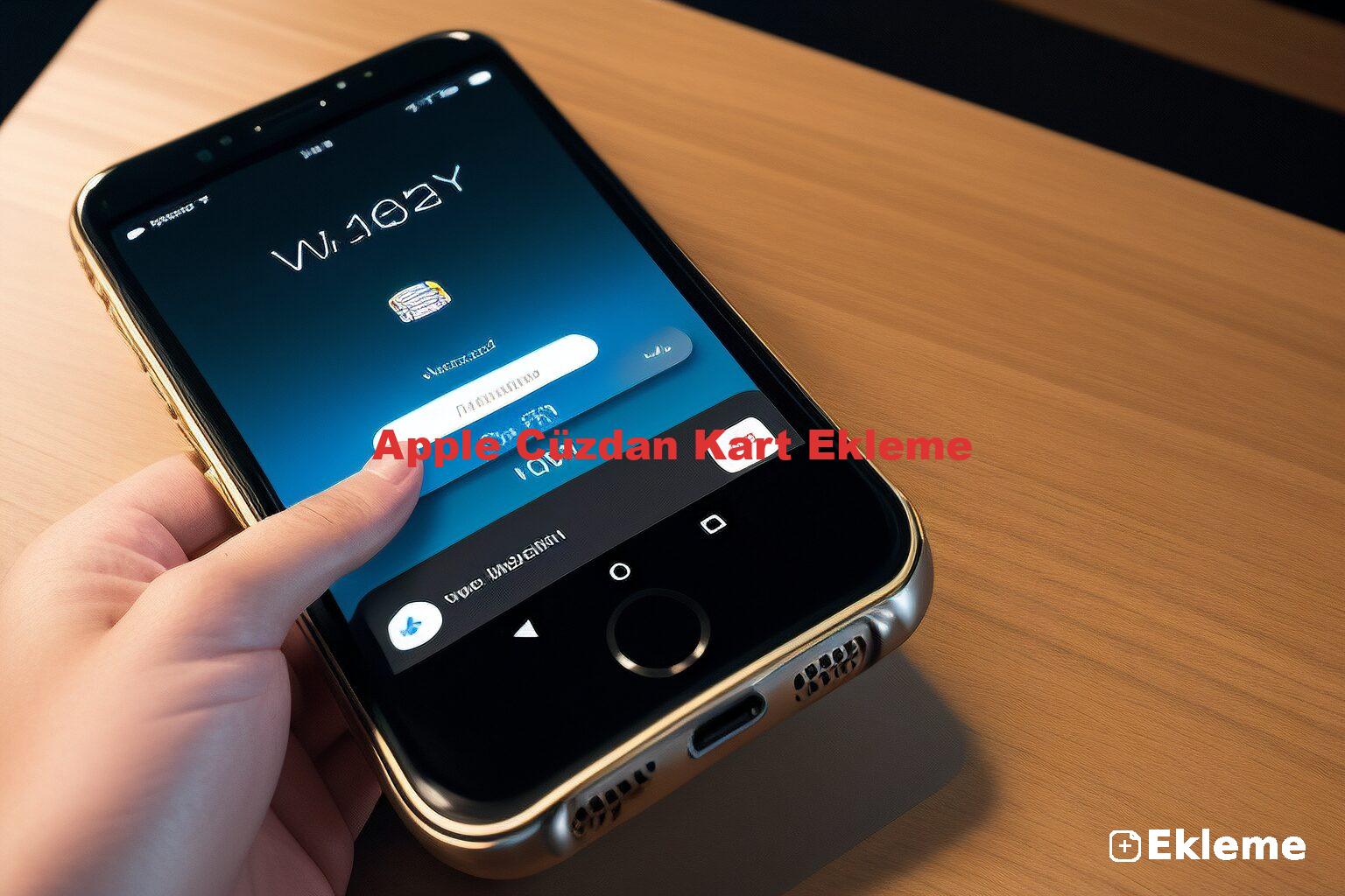 Apple Cüzdan Kart Ekleme