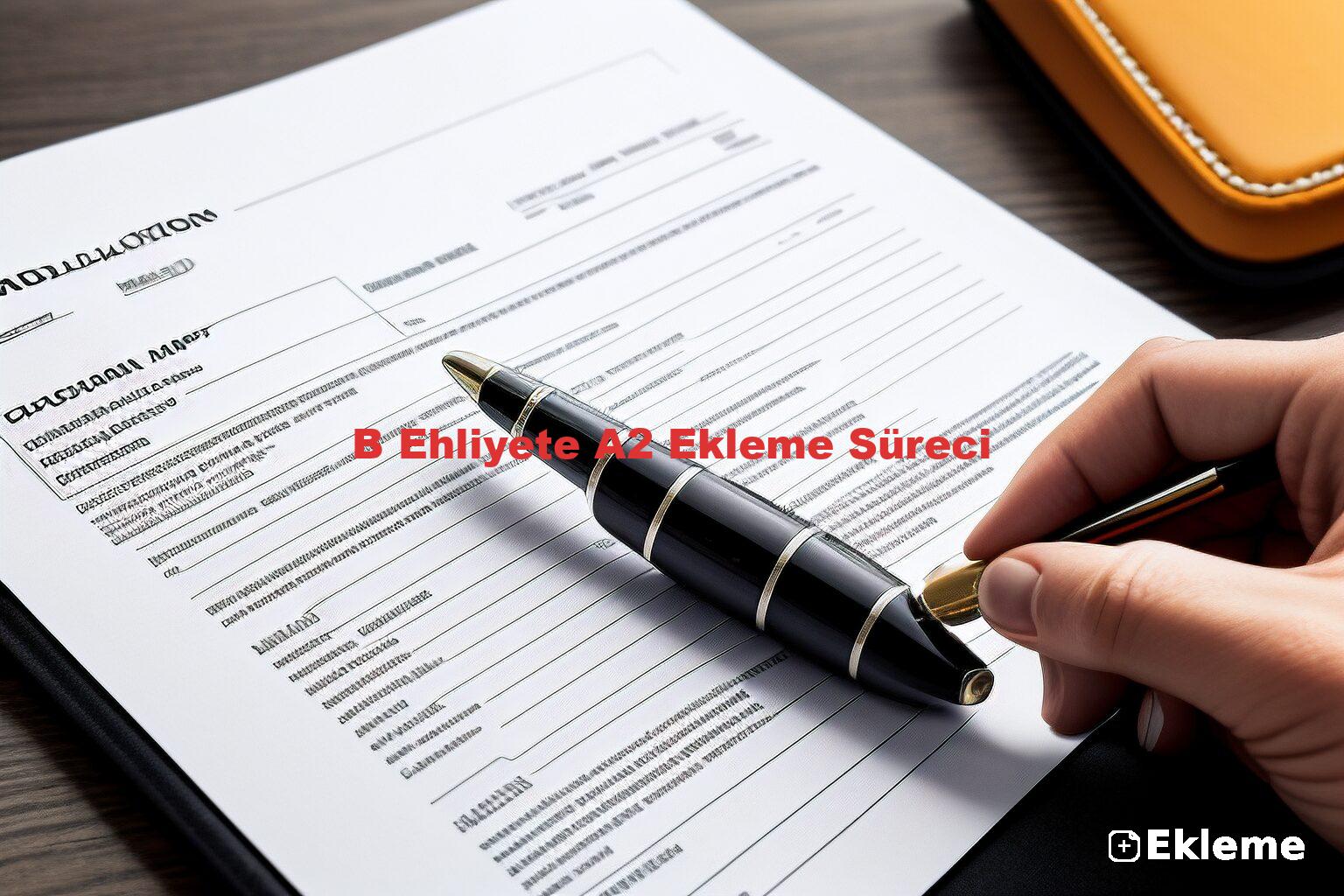 B Ehliyete A2 Ekleme Süreci