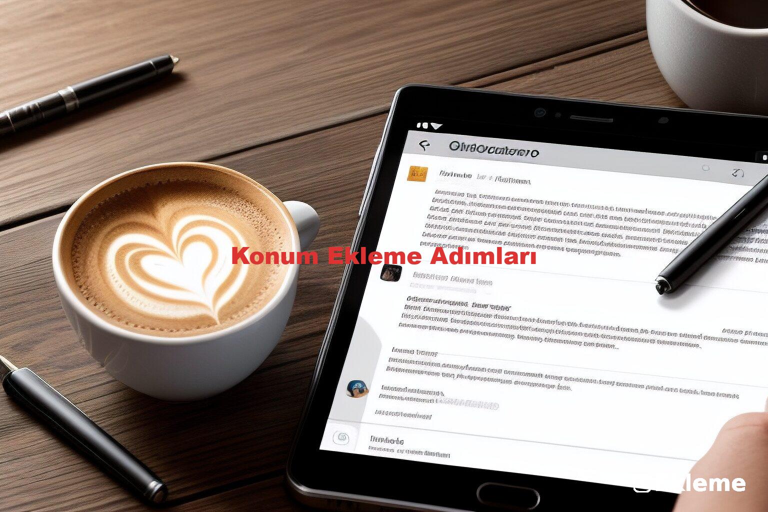 Konum Ekleme Adımları