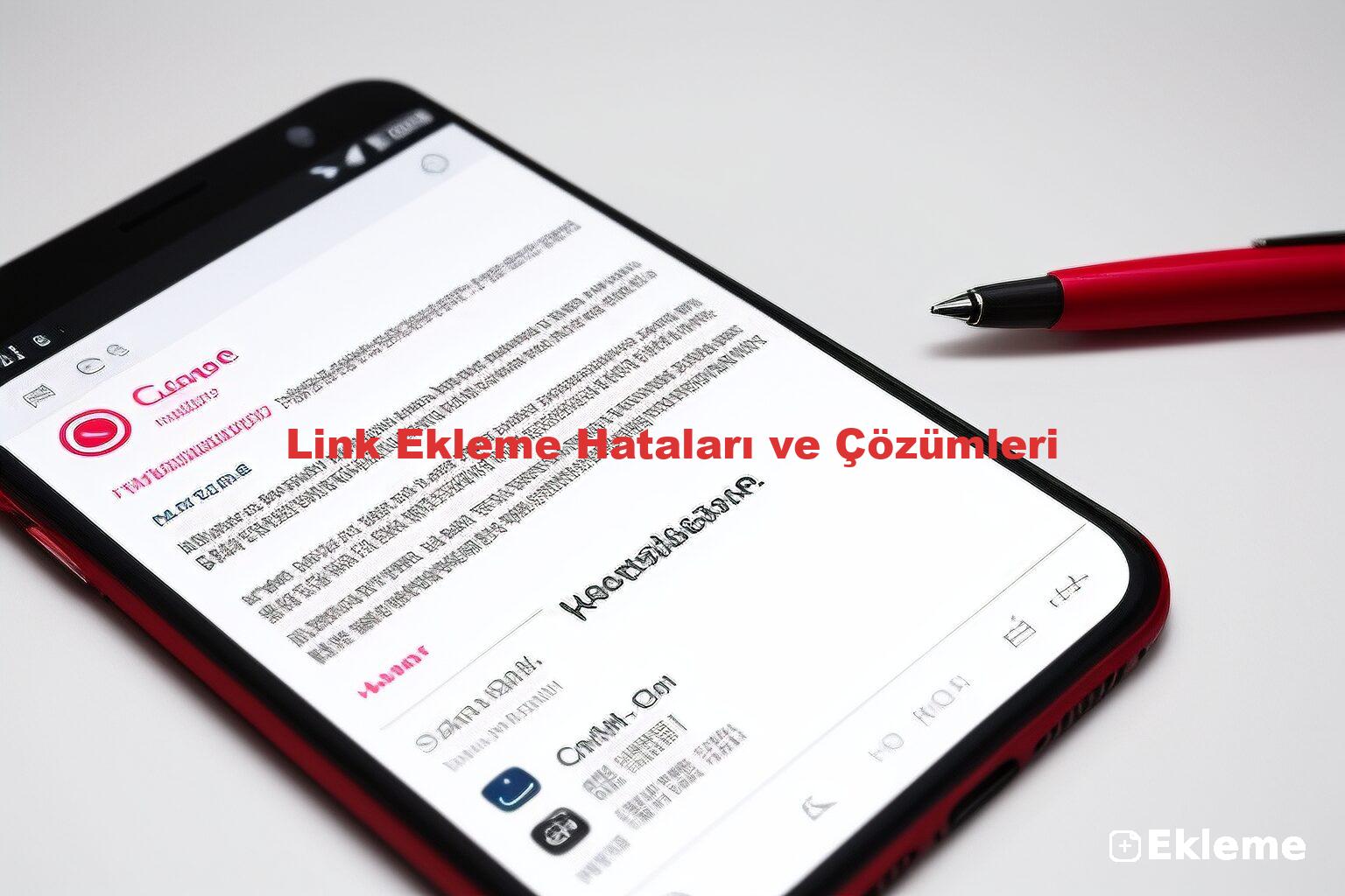 Link Ekleme Hataları ve Çözümleri