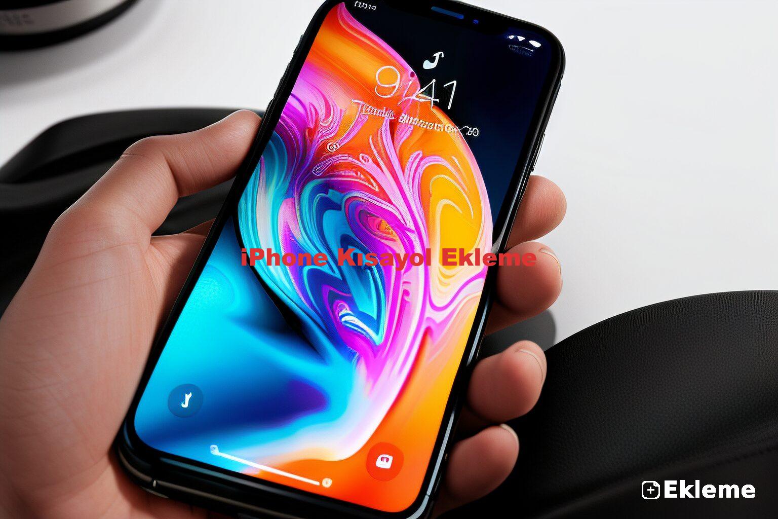 iPhone Kısayol Ekleme