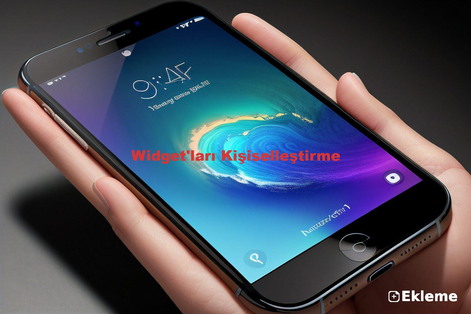 Widget'ları Kişiselleştirme