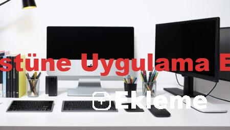 Masaüstüne Uygulama Ekleme