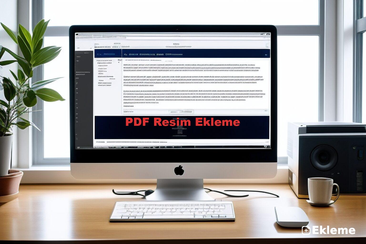 PDF Resim Ekleme