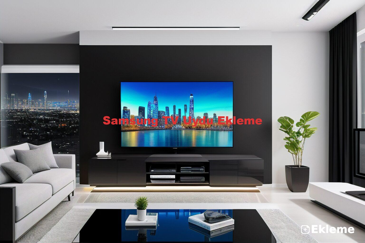 Samsung TV Uydu Ekleme