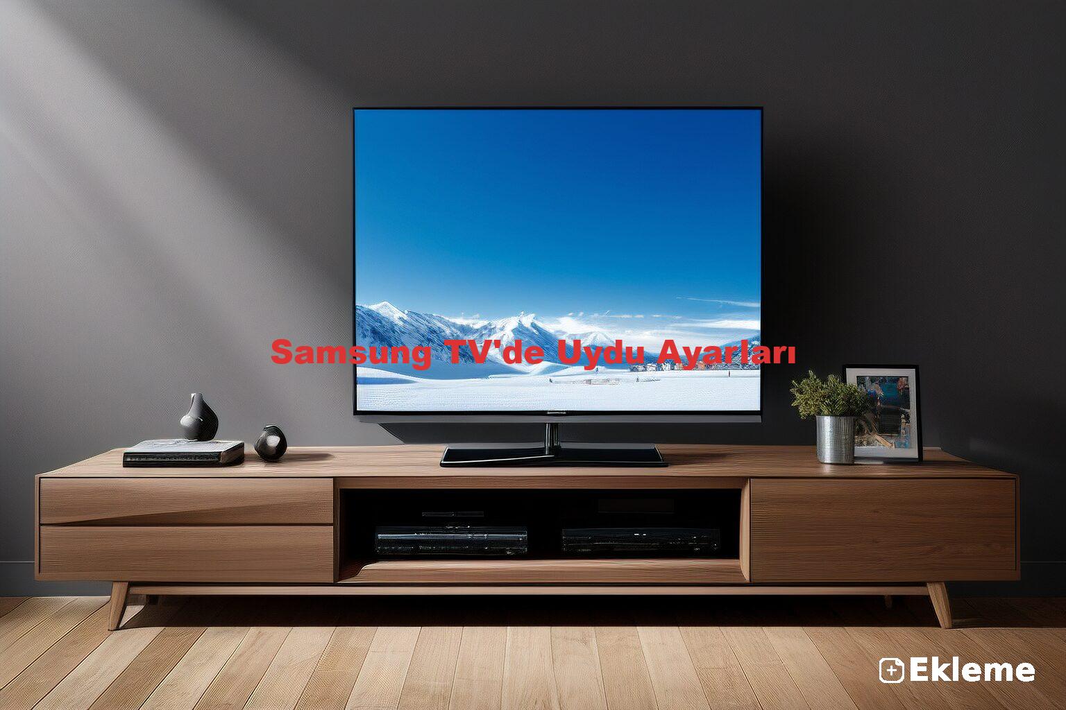 Samsung TV'de Uydu Ayarları