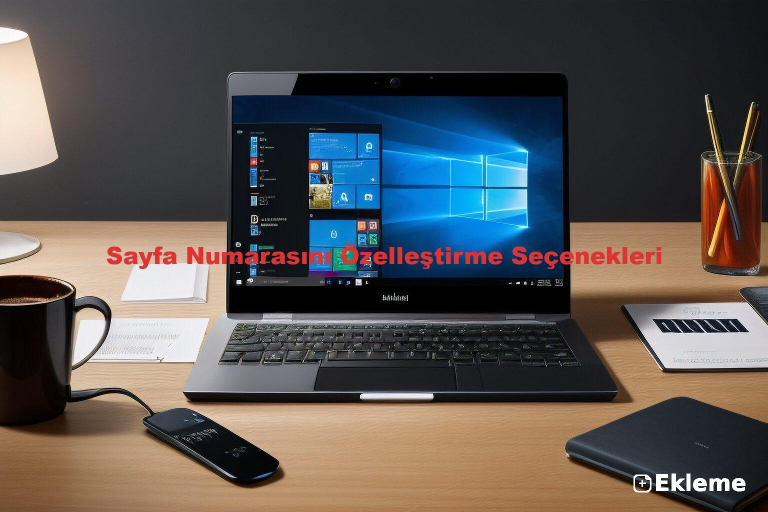Sayfa Numarasını Özelleştirme Seçenekleri