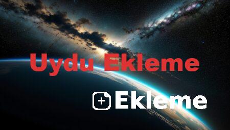 Uydu Ekleme