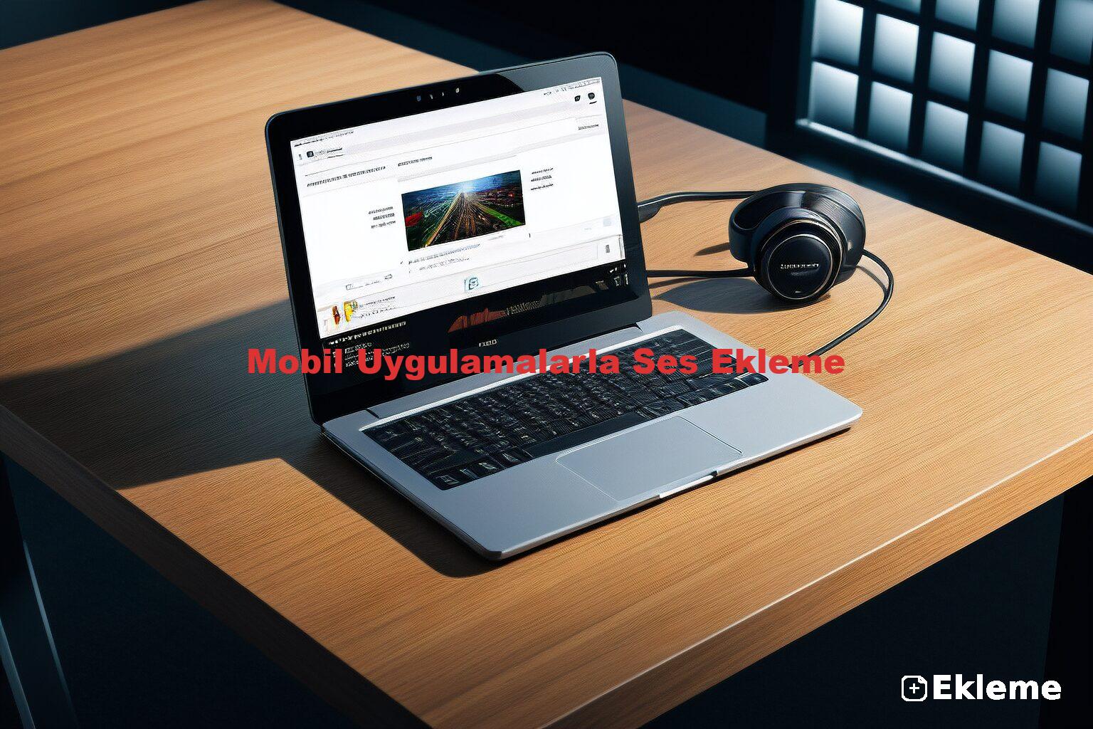 Mobil Uygulamalarla Ses Ekleme