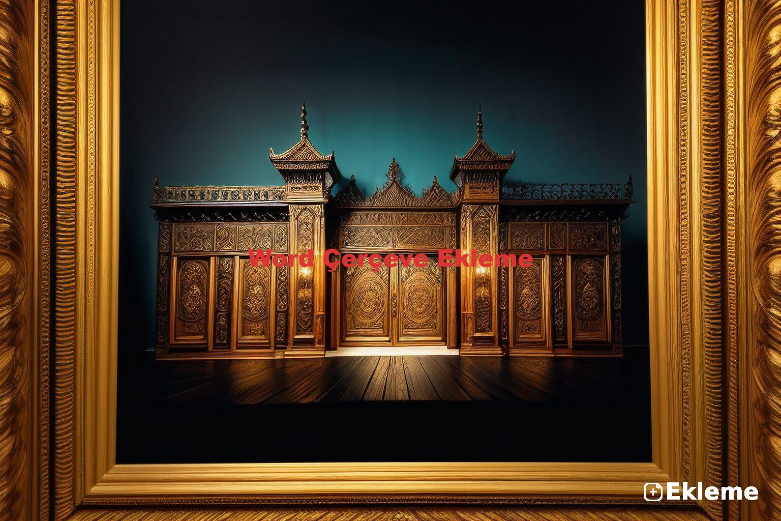 Word Çerçeve Ekleme