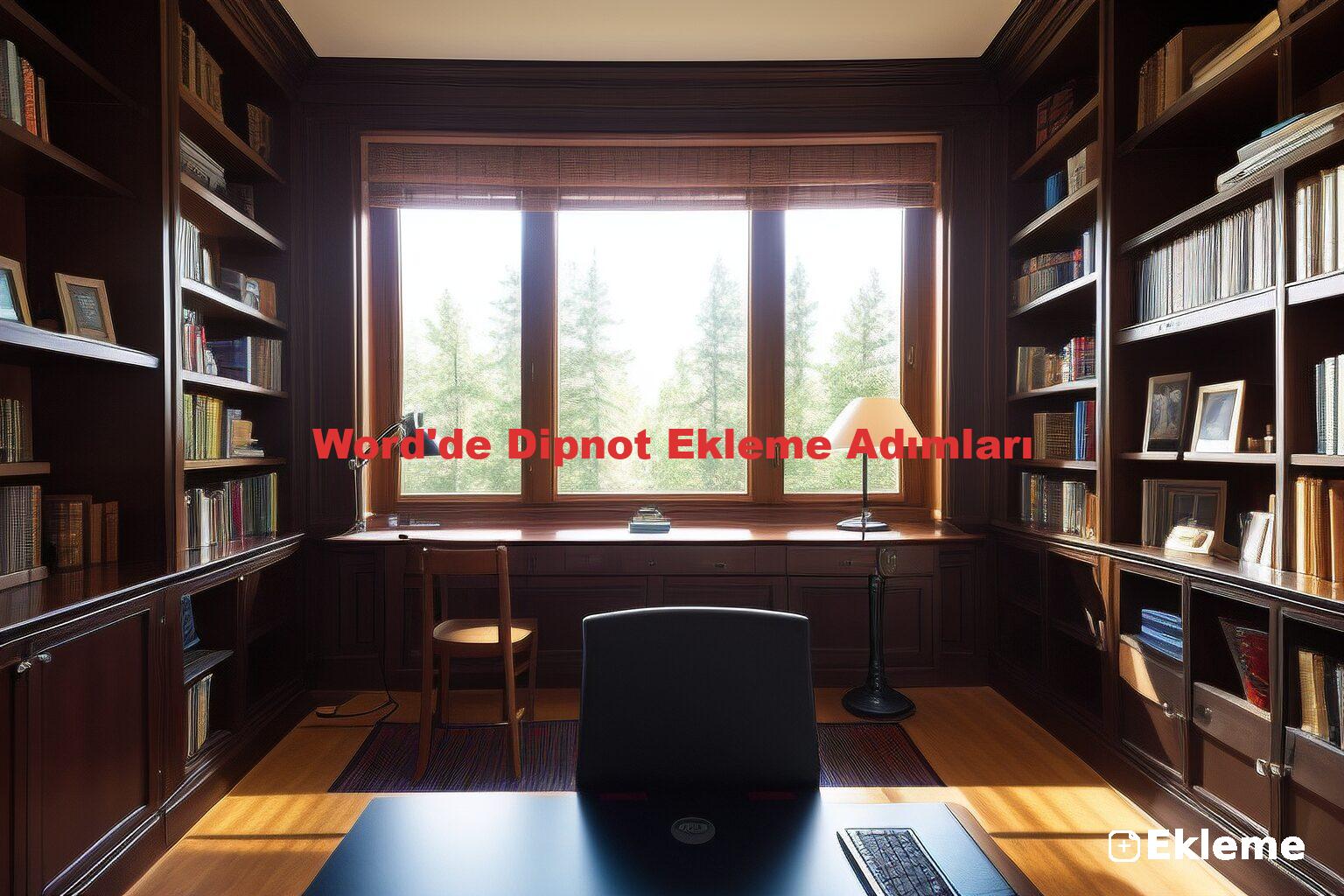 Word'de Dipnot Ekleme Adımları