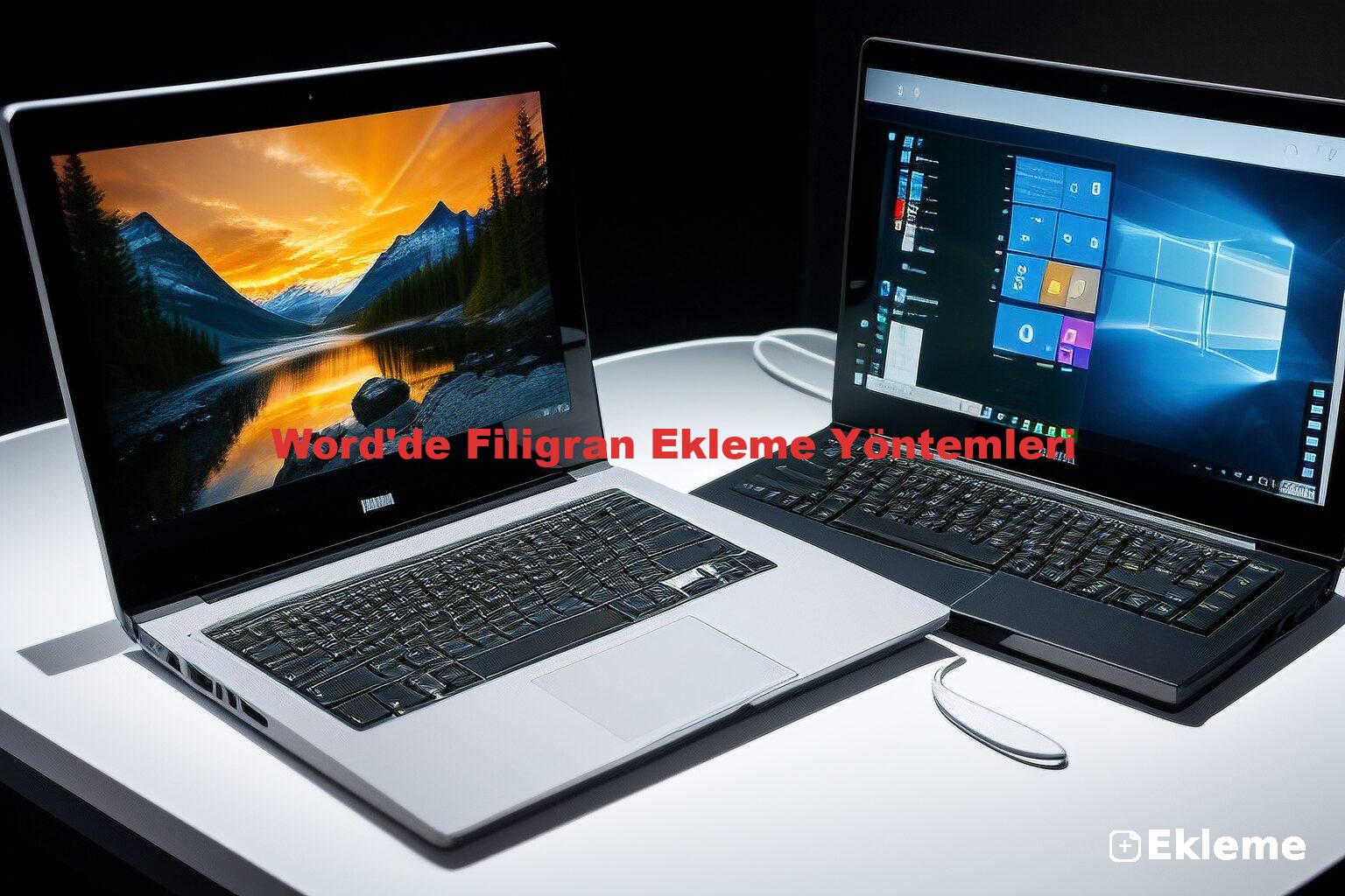 Word'de Filigran Ekleme Yöntemleri