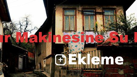Çamaşır Makinesine Su Ekleme