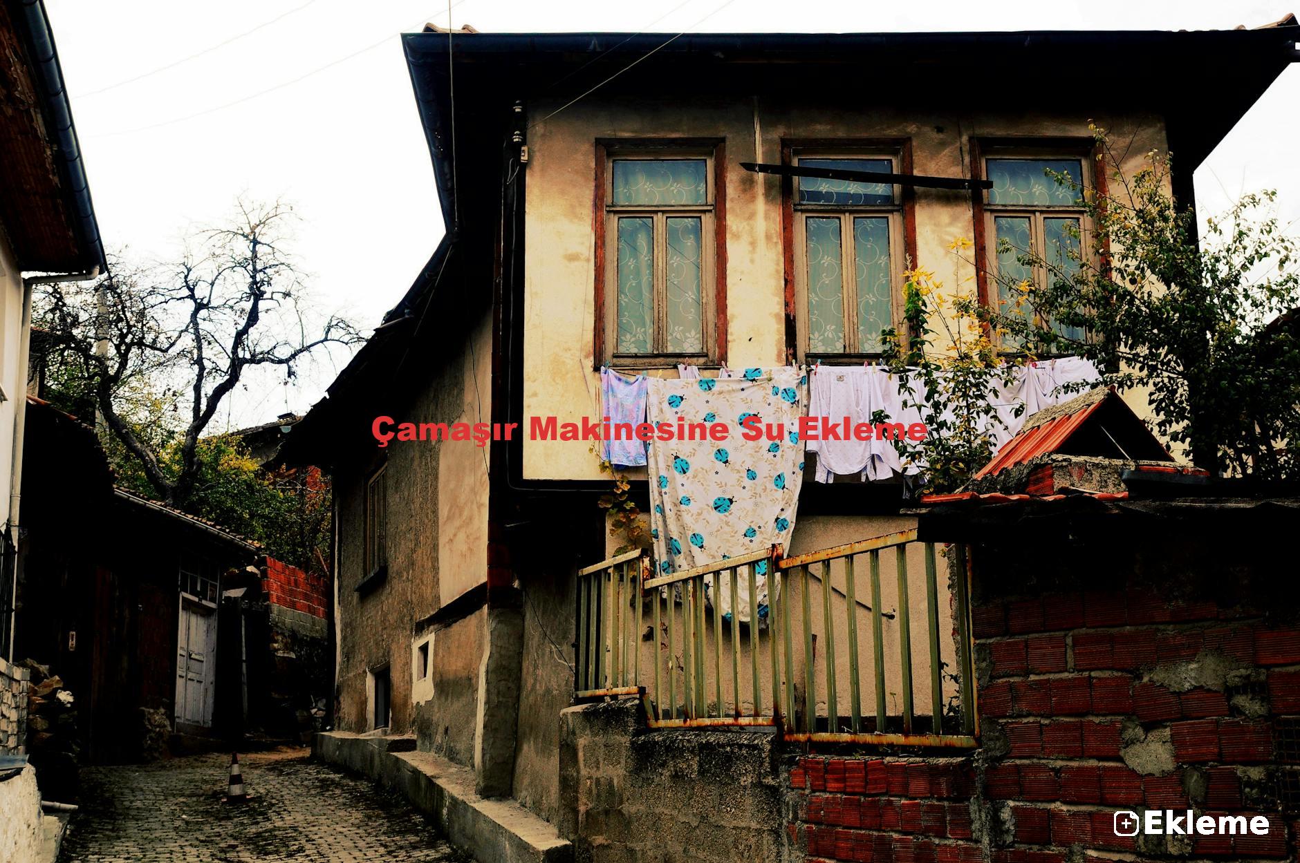 Çamaşır Makinesine Su Ekleme