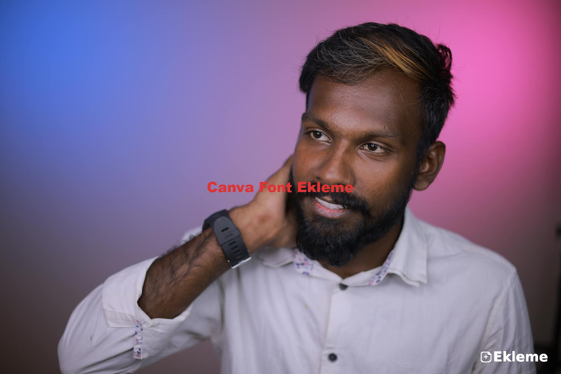 Canva Font Ekleme