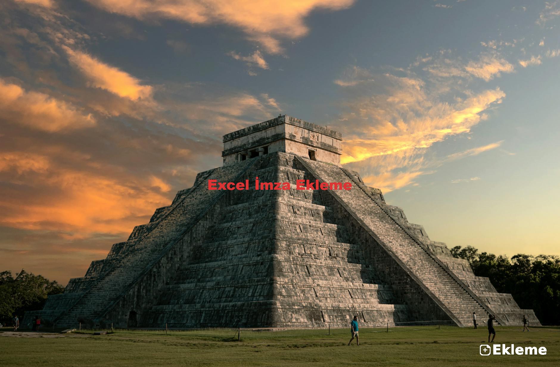 Excel İmza Ekleme