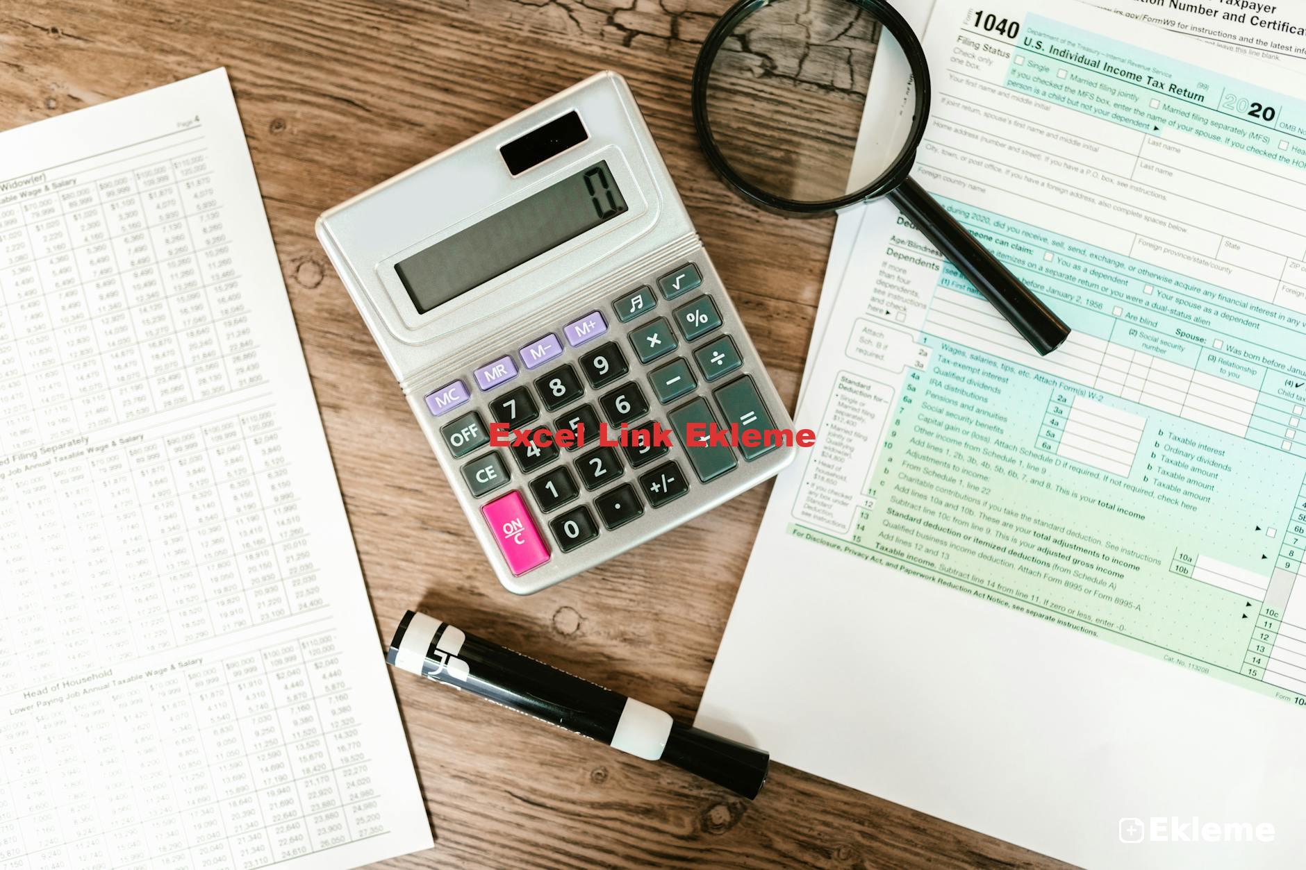 Excel Link Ekleme