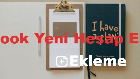 Facebook Yeni Hesap Ekleme