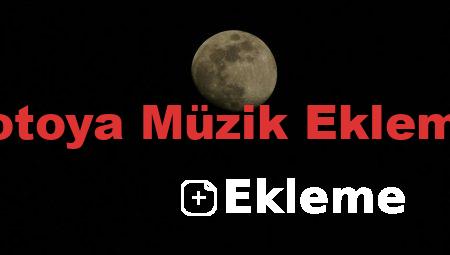 Fotoya Müzik Ekleme