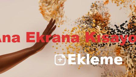 Google Ana Ekrana Kısayol Ekleme