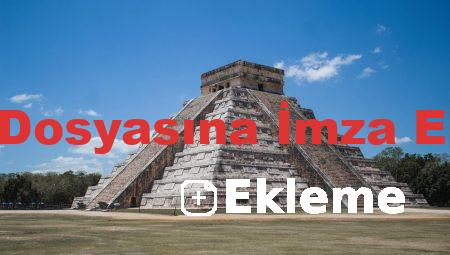 Word Dosyasına İmza Ekleme