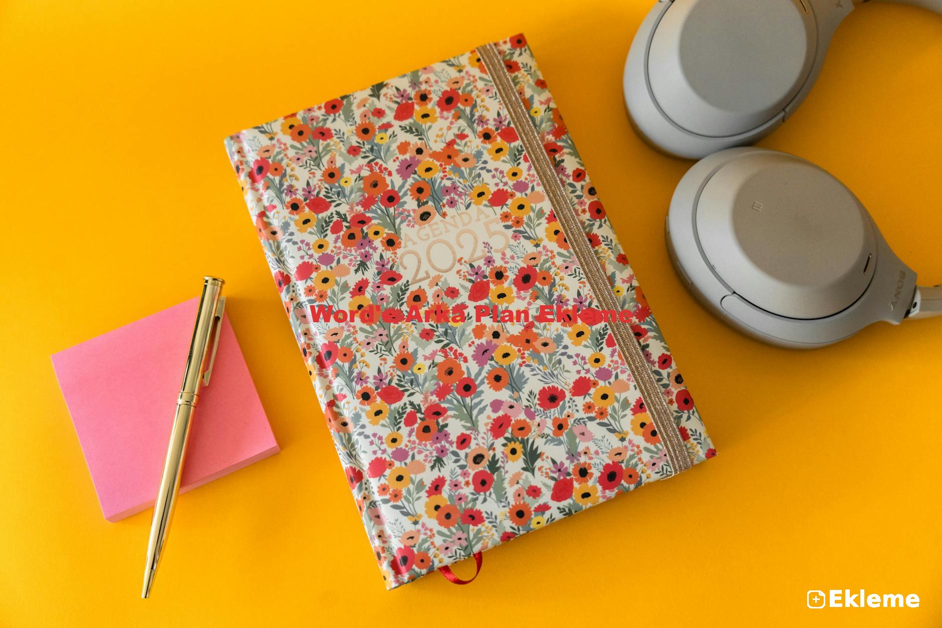 Word'e Arka Plan Ekleme