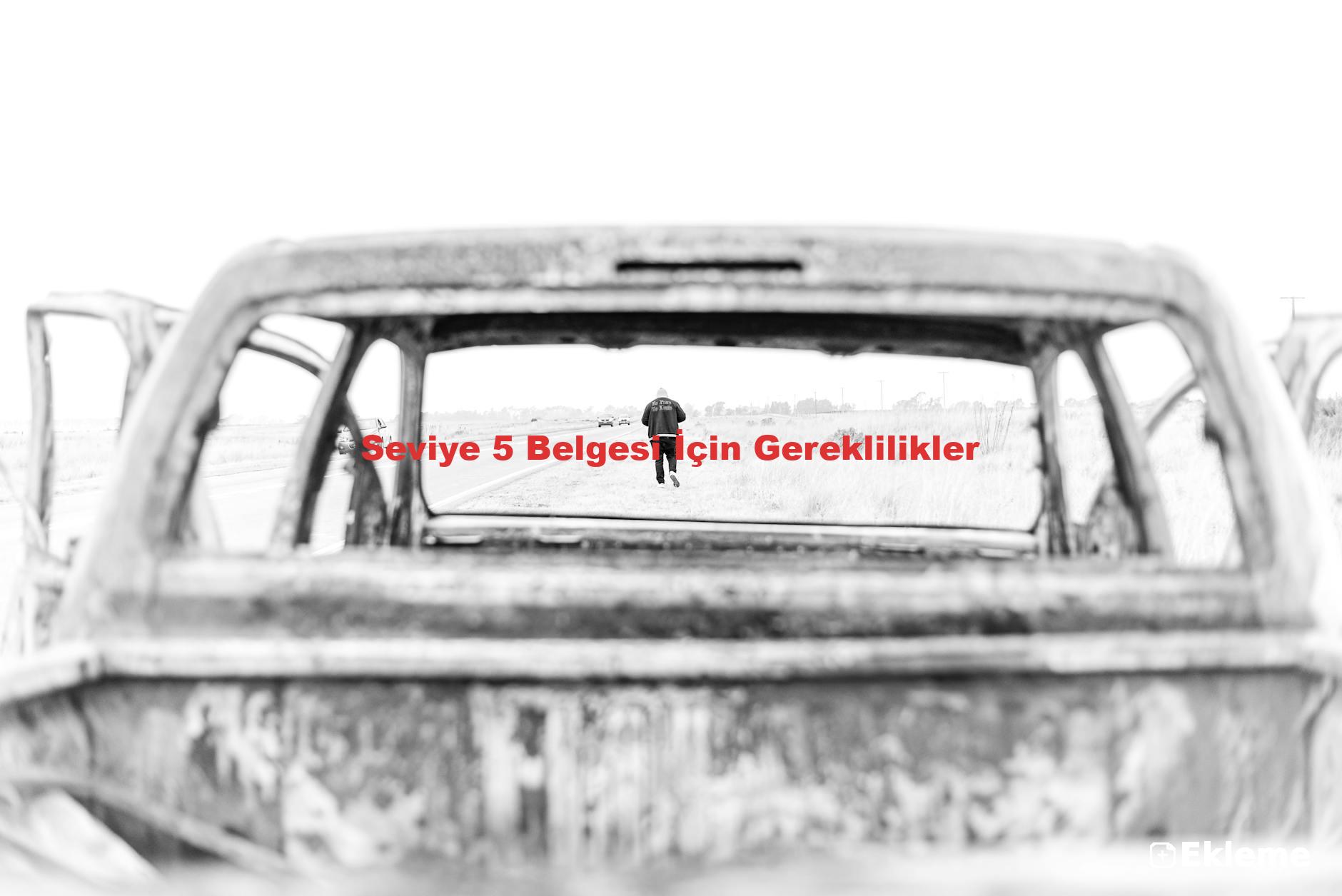 Seviye 5 Belgesi İçin Gereklilikler