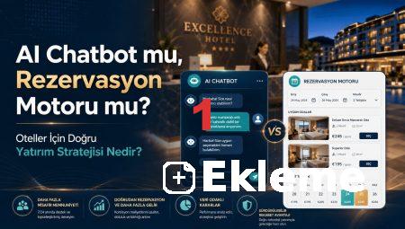 AI Chatbot mu, Rezervasyon Motoru mu? Oteller İçin Doğru Yatırım Stratejisi Nedir?